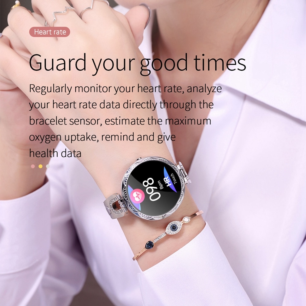 Ladies Smartwatch Elegant Timepiece