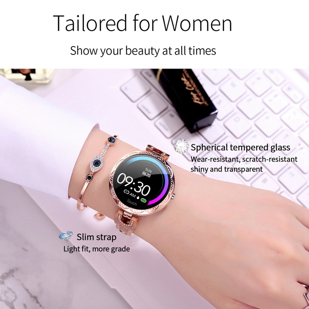 Ladies Smartwatch Elegant Timepiece