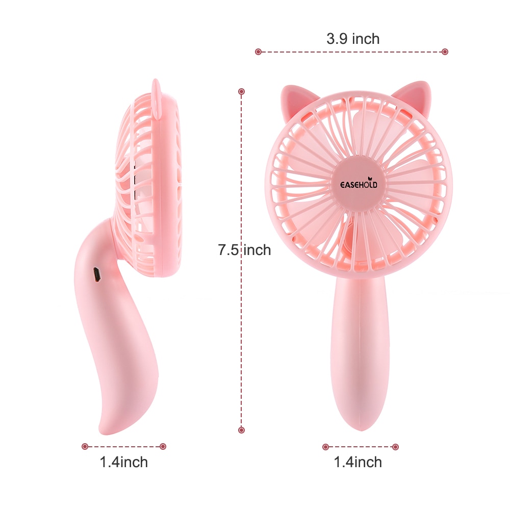 Portable Rechargeable Fan USB Charging