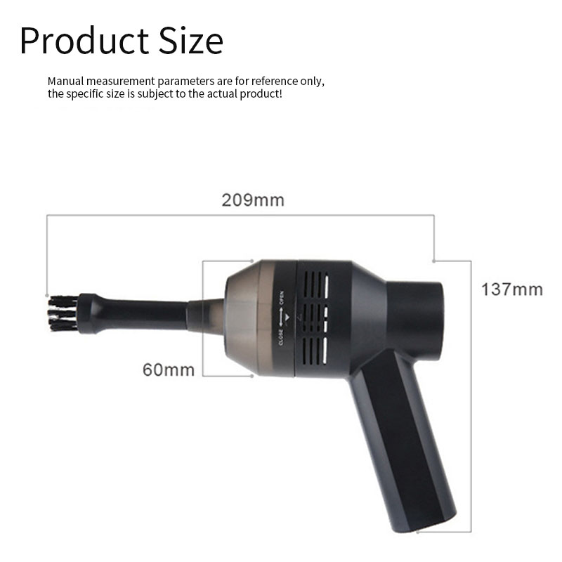 USB Vacuum Cleaner Handheld Device