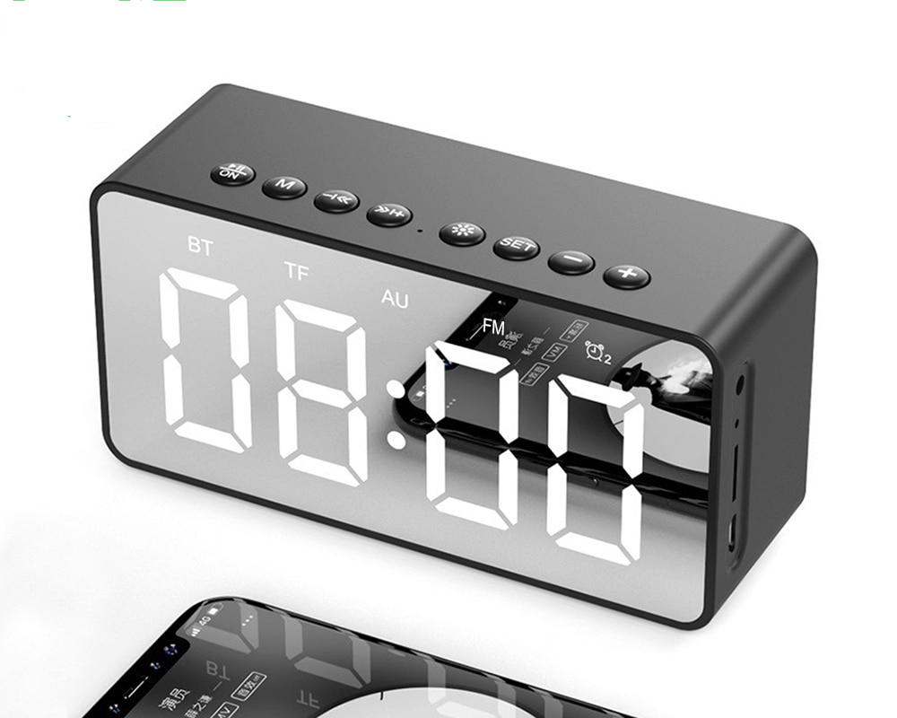 Alarm Clock Speaker Wireless Device