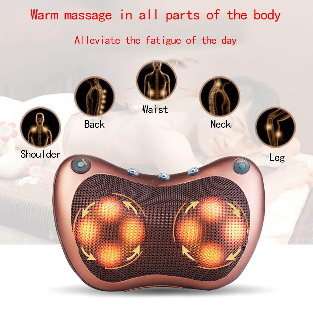 Massage Pillow Relaxation Therapy with Heater