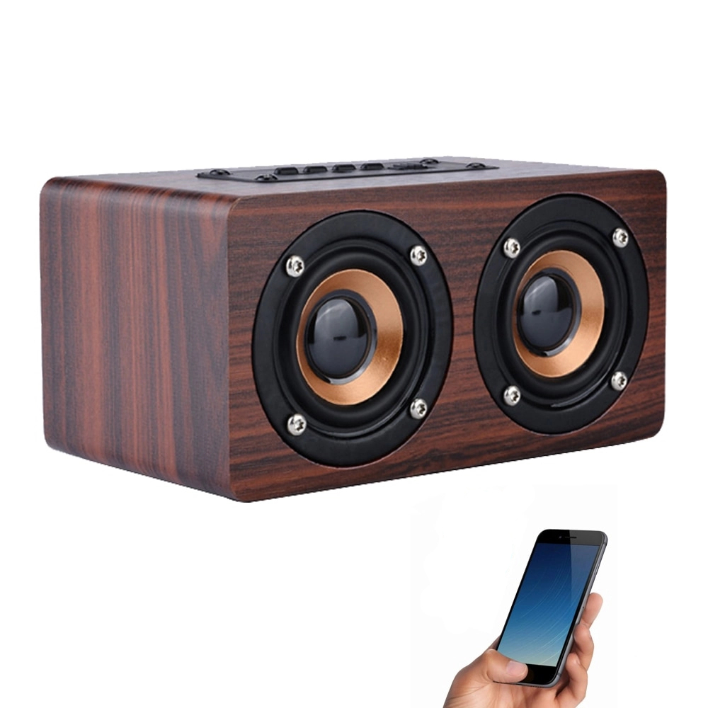 Wooden Bluetooth Speaker Portable Speaker