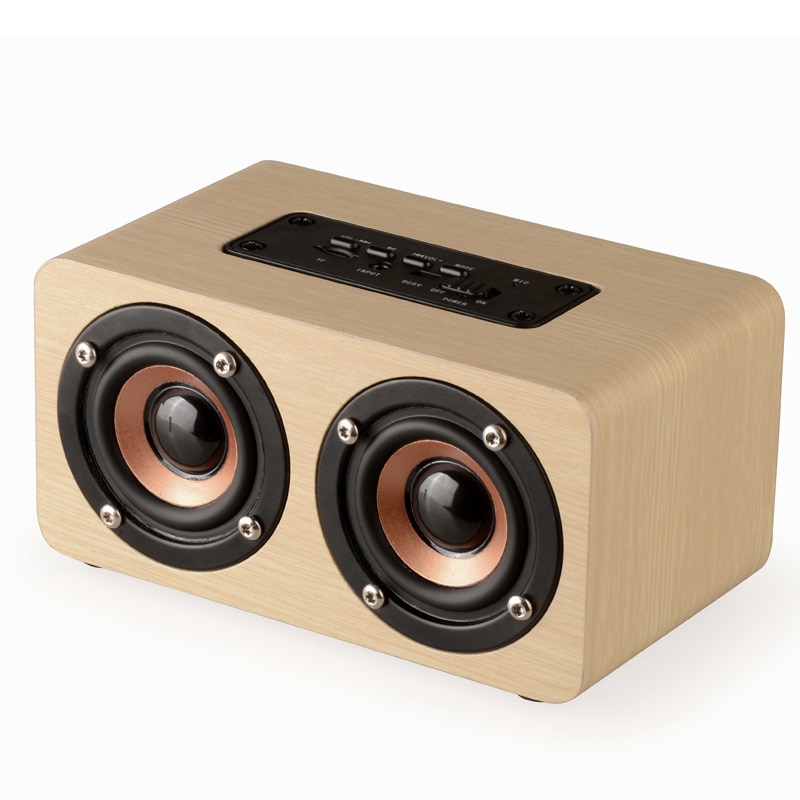 Wooden Bluetooth Speaker Portable Speaker