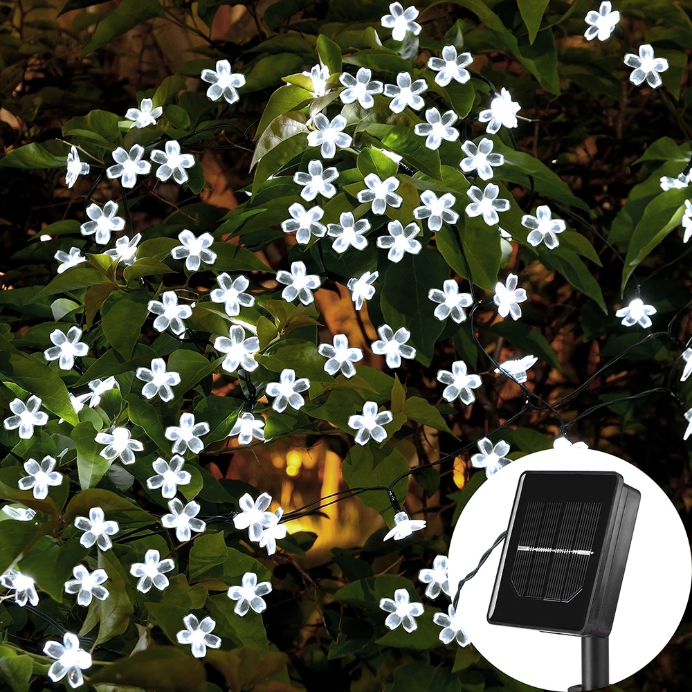 Solar Flower Lights Garden Decoration