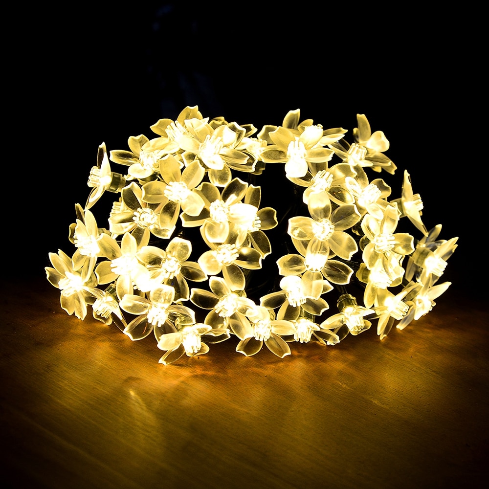 Solar Flower Lights Garden Decoration