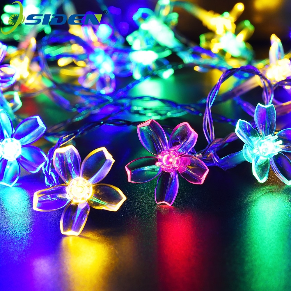 Solar Flower Lights Garden Decoration