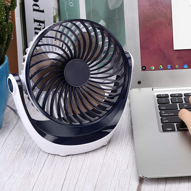 Mini Portable Fan Rotatable Desk Fan