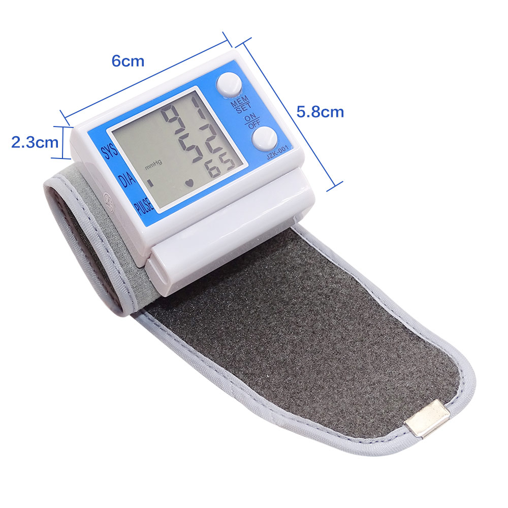 Blood Pressure Wrist Cuff Digital Monitor