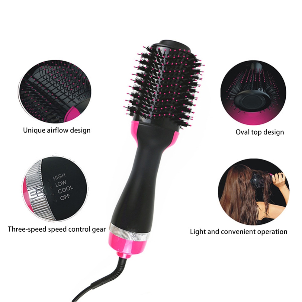 Round Brush Blow Dryer Electric Hair Styler