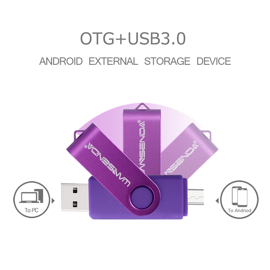 OTG USB Flash Drive External Storage