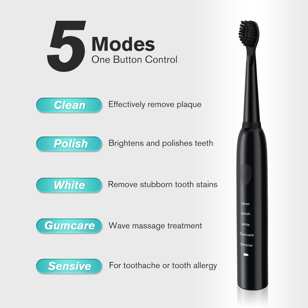 Ultrasonic Toothbrush Rechargeable Device