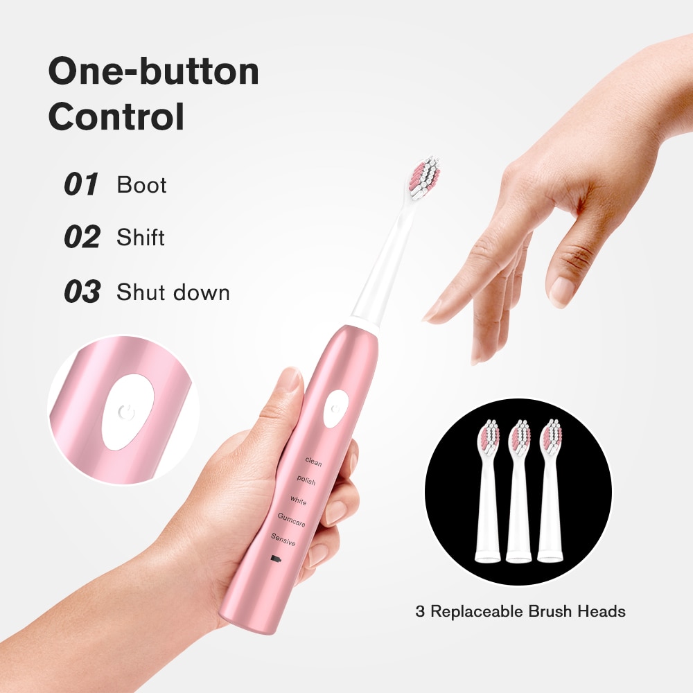 Ultrasonic Toothbrush Rechargeable Device