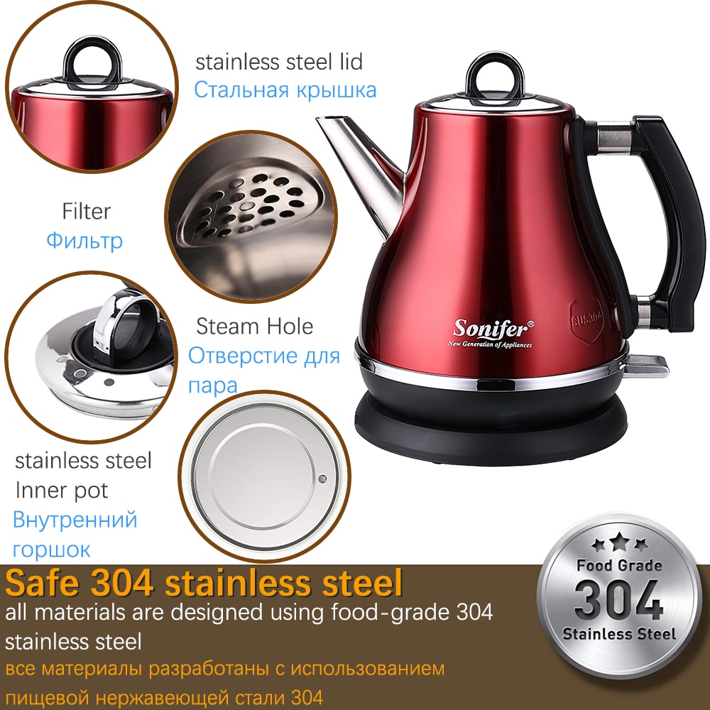 Electric Hot Water Kettle Boiling Teapot