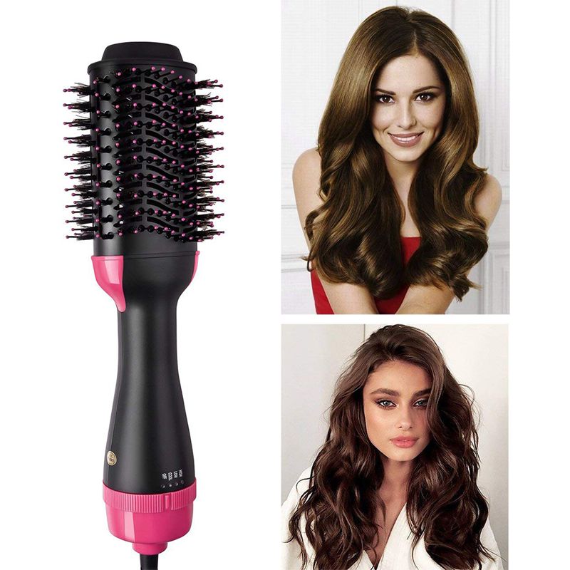 Hot Air Brush Hair Dryer Comb