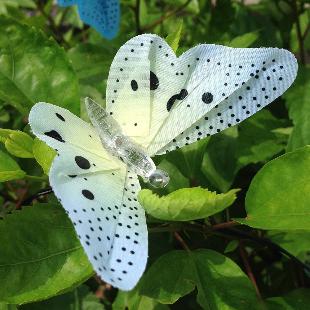 Butterfly Solar Lights 12 LED Bulbs