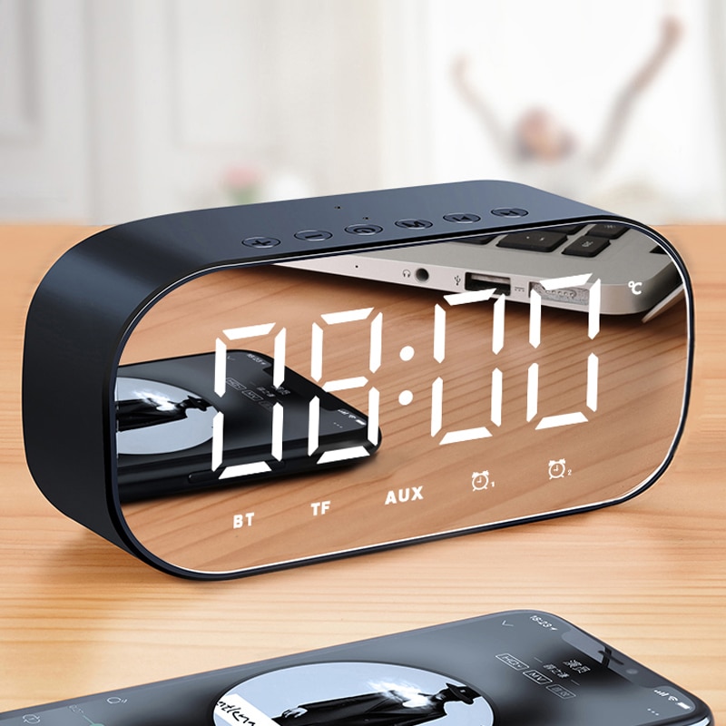 Bluetooth Speaker Alarm Clock Multi-Functional