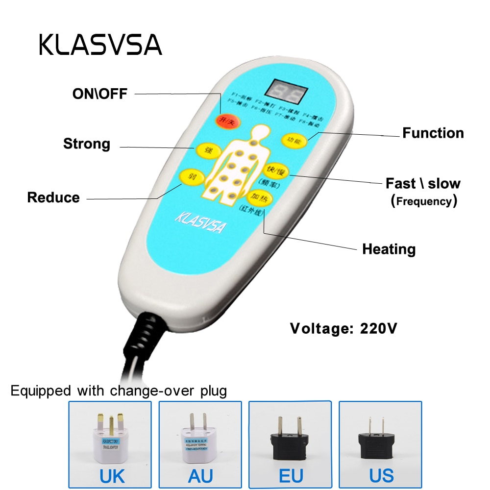 Massage Mattress Electric Massager Bed