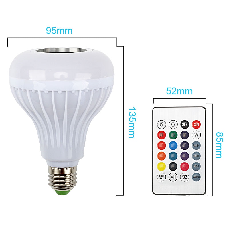 Light Bulb Speaker Bluetooth Light