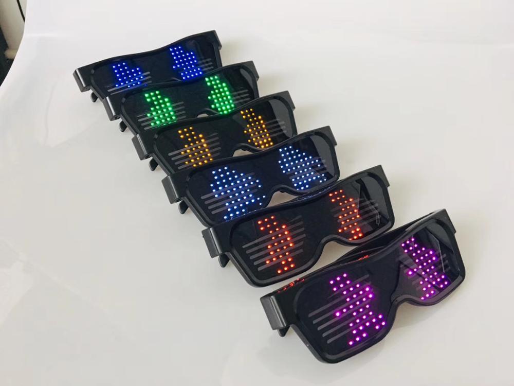 LED Glasses Bluetooth Party Glasses