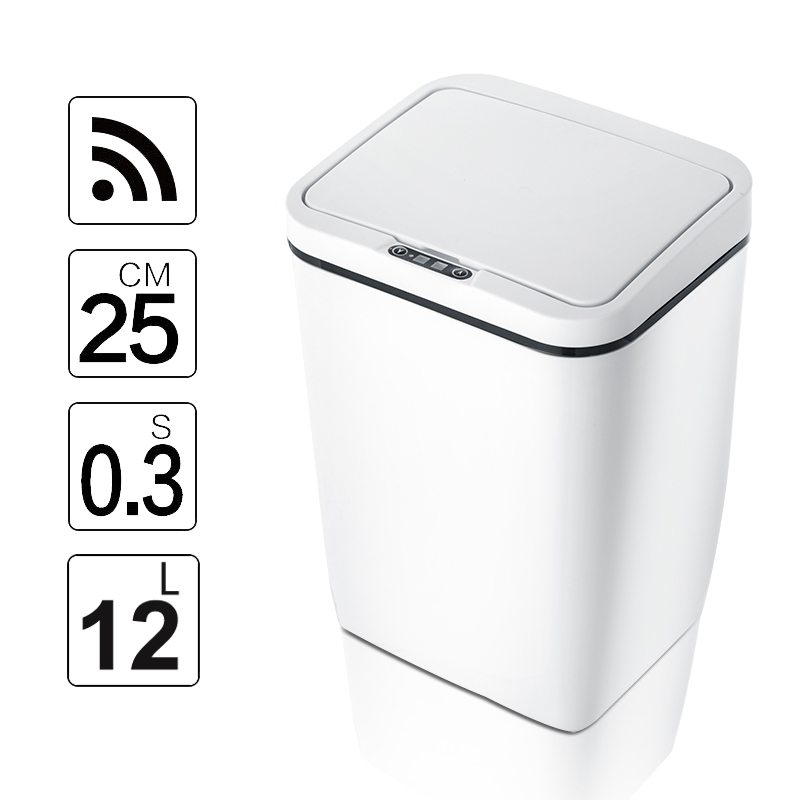 Automatic Trash Can Motion Sensor Bin