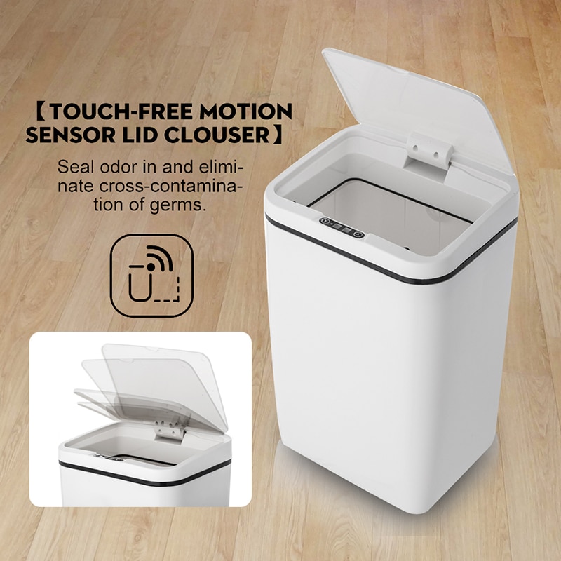 Automatic Trash Can Motion Sensor Bin