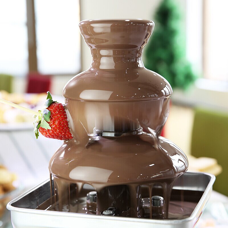 Chocolate Fountain Machine Three Tier Fondue