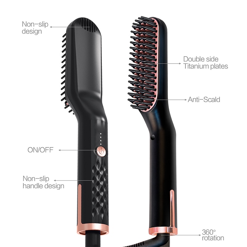 Electric Straightening Comb Hair Styling Tool