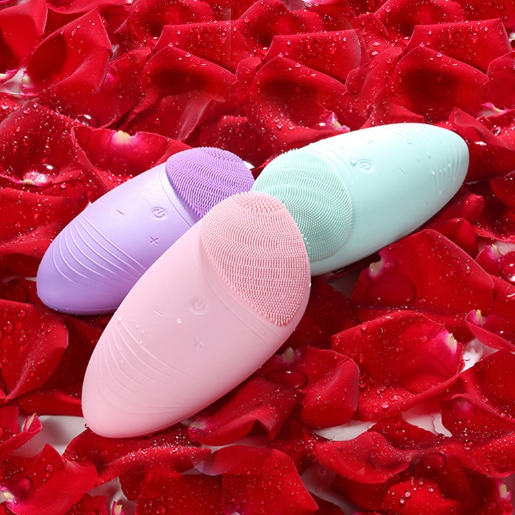 Silicone Facial Cleanser Electric Brush