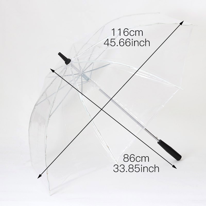 LED Umbrella Transparent Design