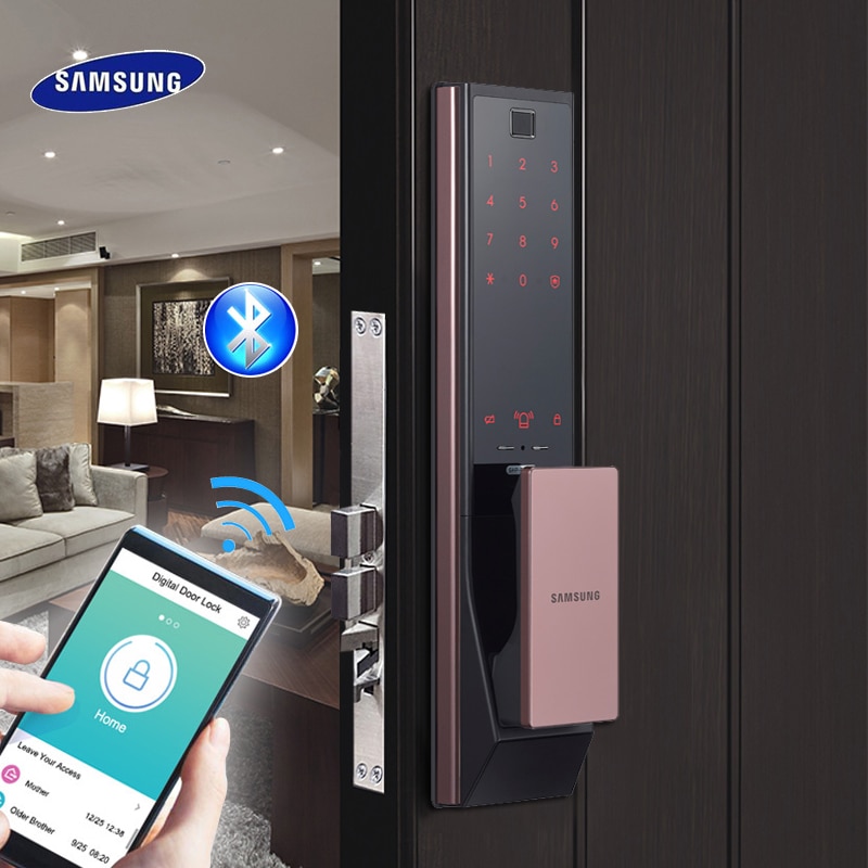 Bluetooth Door Lock Digital Fingerprint