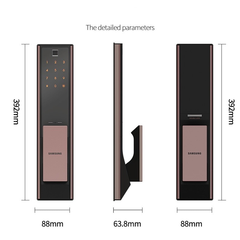 Bluetooth Door Lock Digital Fingerprint