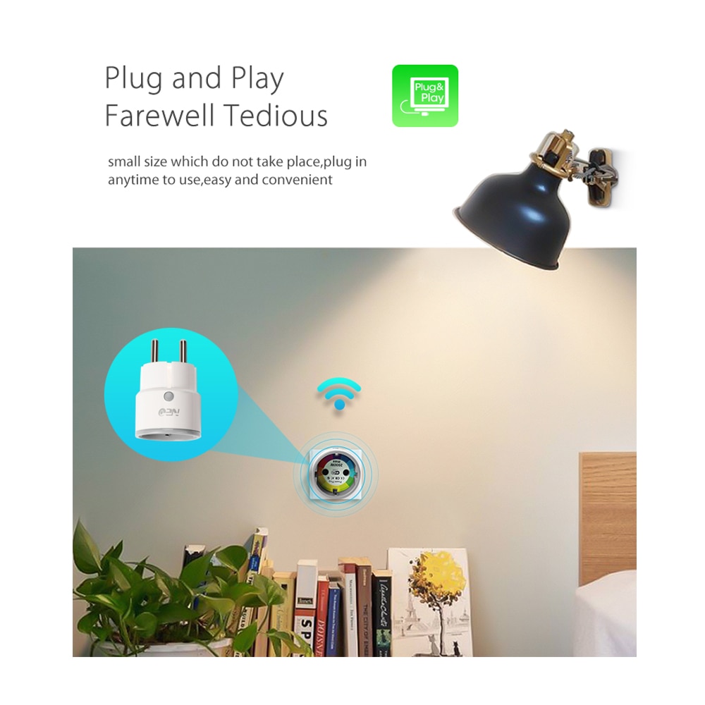 Wifi Smart Plug Voice Control Device