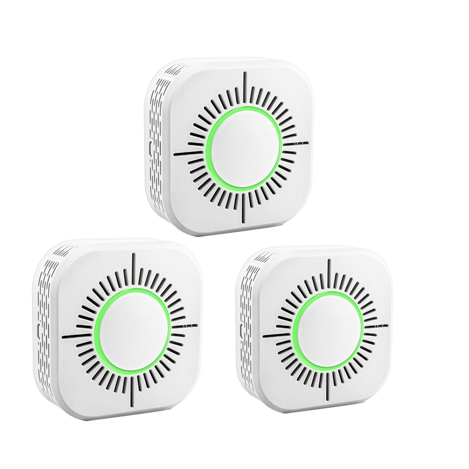 Smoke Alarm Detector Wireless (3Pcs)