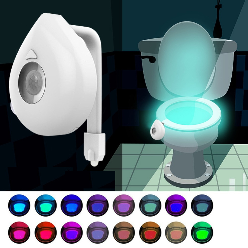 Lighted Toilet Seat Motion Sensor