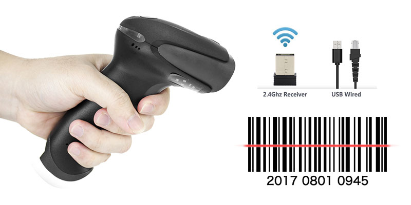 Wireless Barcode Scanner Code Reader