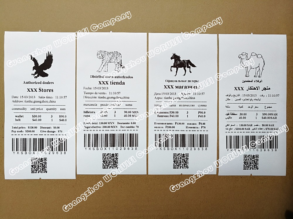 Thermal Receipt Printer Automatic Cutter