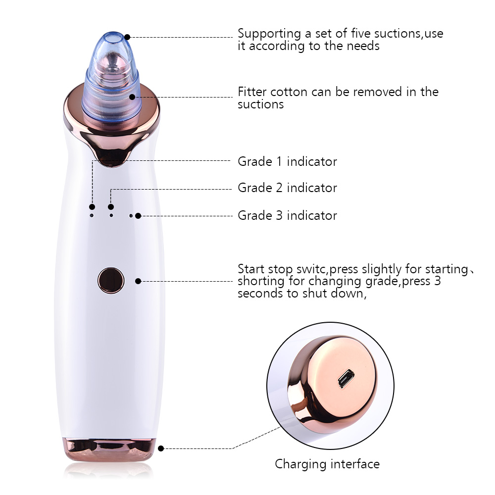 Skin Vacuum Pore Cleaner Suction