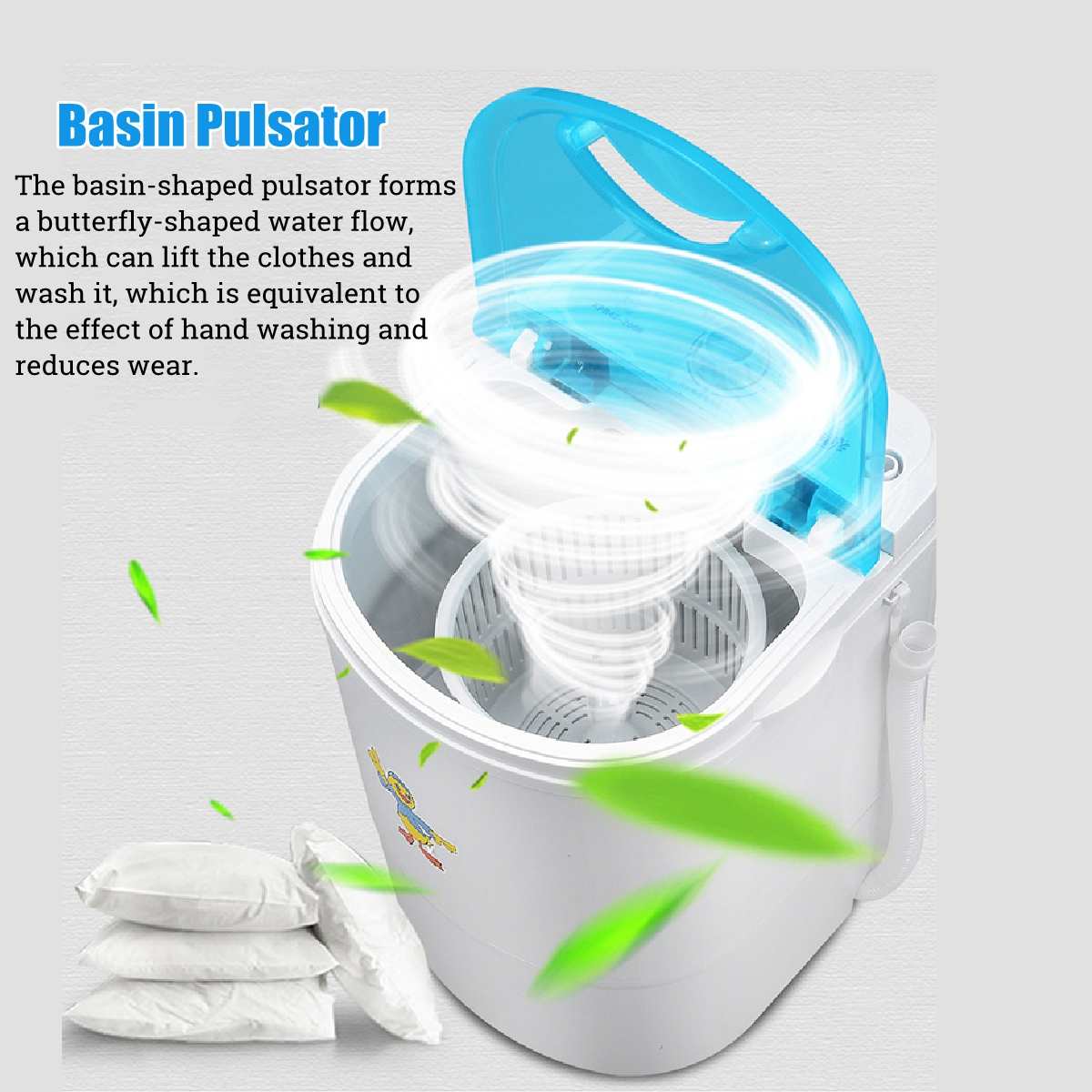 Mini Portable Washing Machine Low-Noise