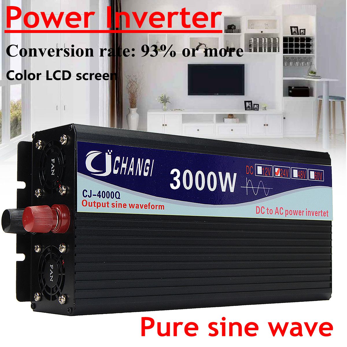 Power Inverter LCD Screen Device