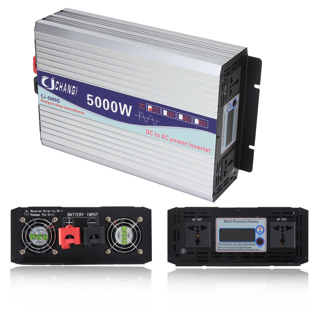 Power Inverter LCD Screen Device