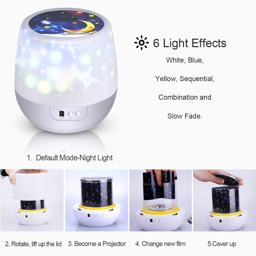 Constellation Lamp LED Galaxy Projector