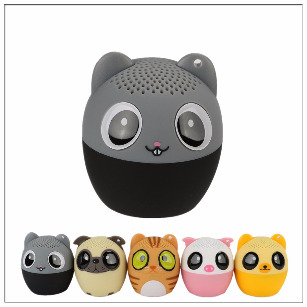 Mini Portable Speaker Animal Music Player