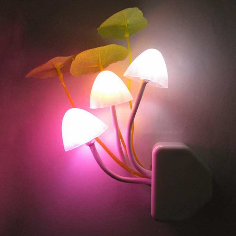 Mushroom Lamp Plug-In Night Light