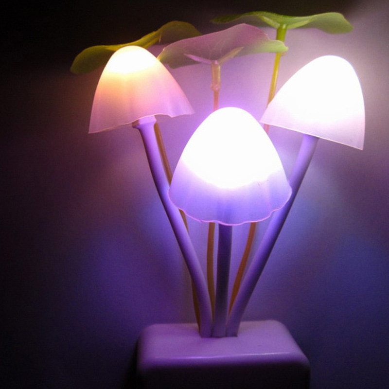 Mushroom Lamp Plug-In Night Light