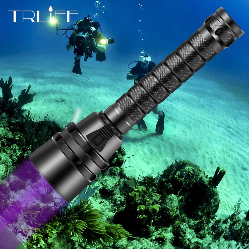 Dive Torch Underwater Flashlight