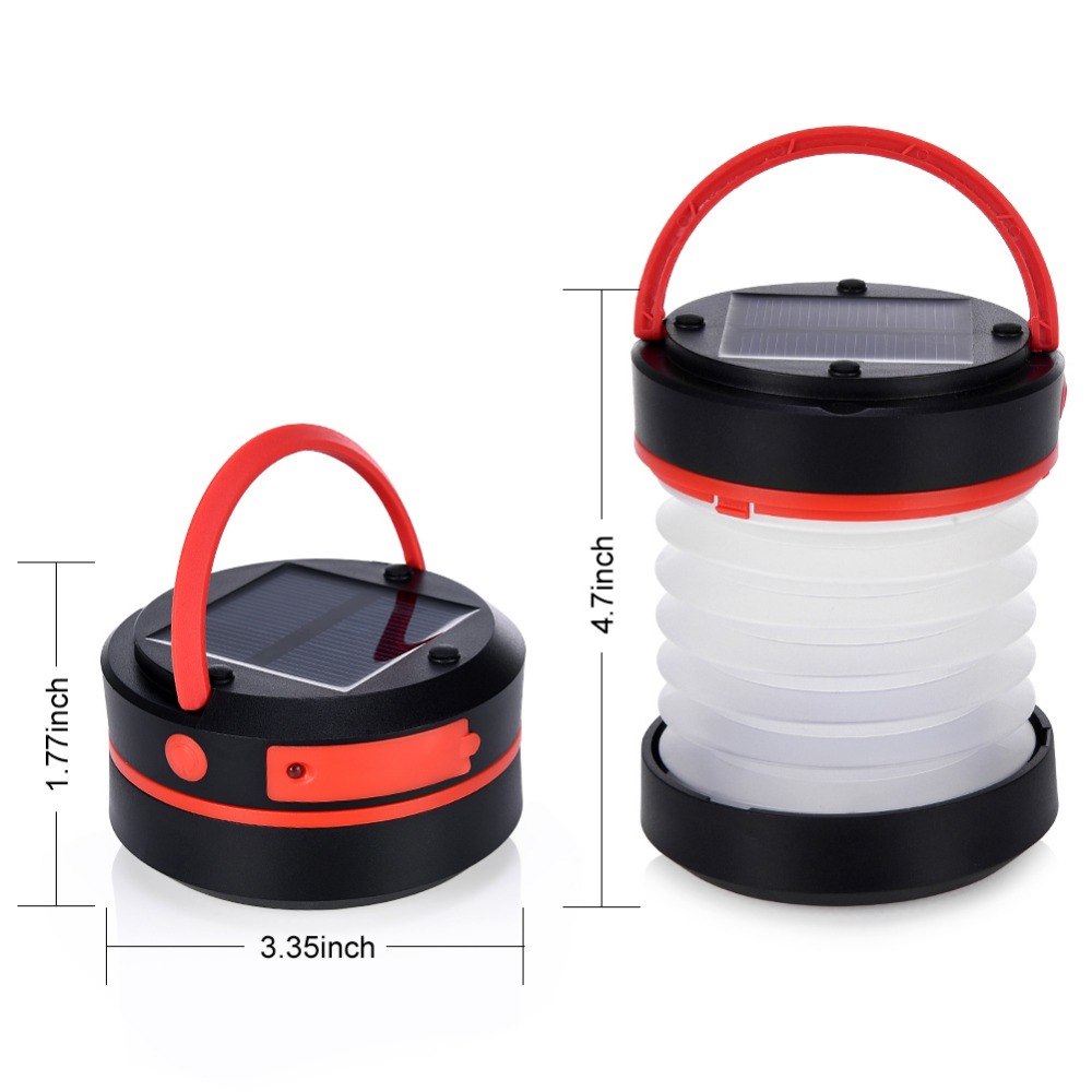 Solar Camping Lights Portable Lamp