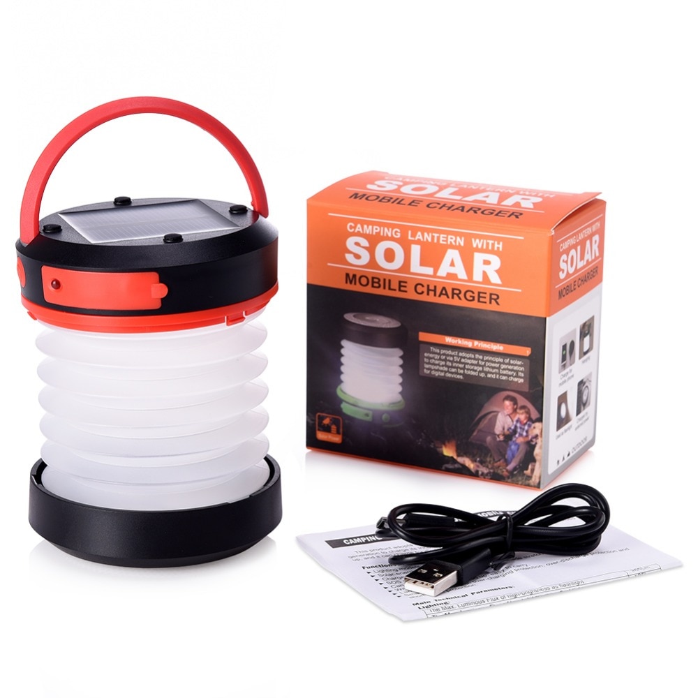 Solar Camping Lights Portable Lamp