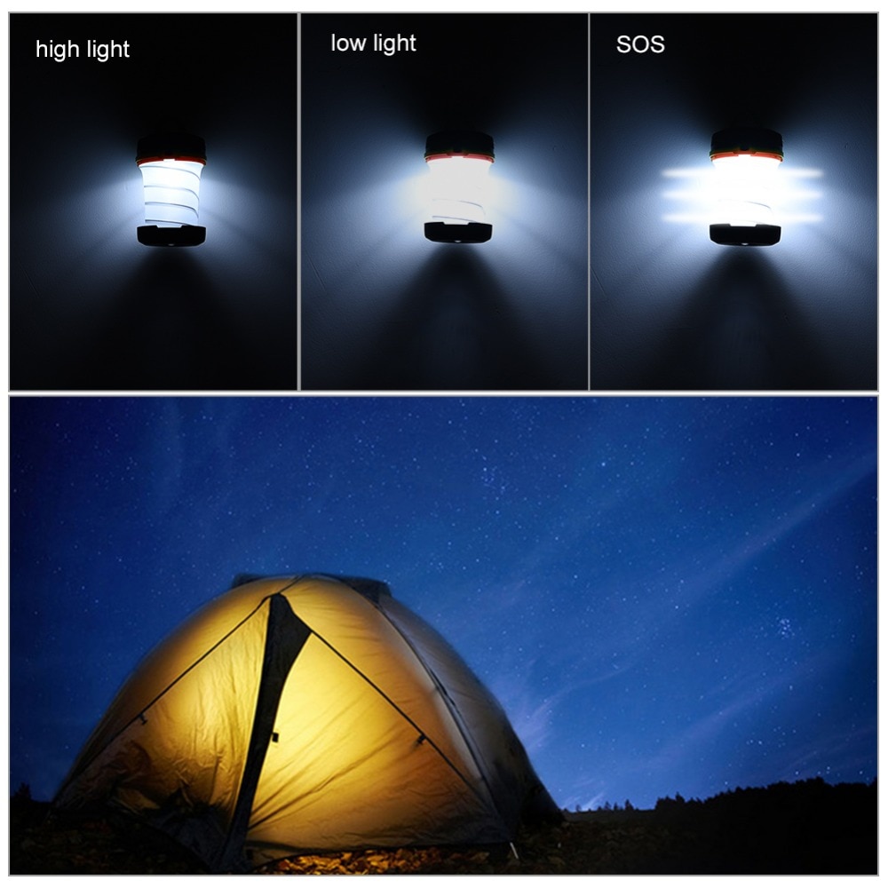 Solar Camping Lights Portable Lamp