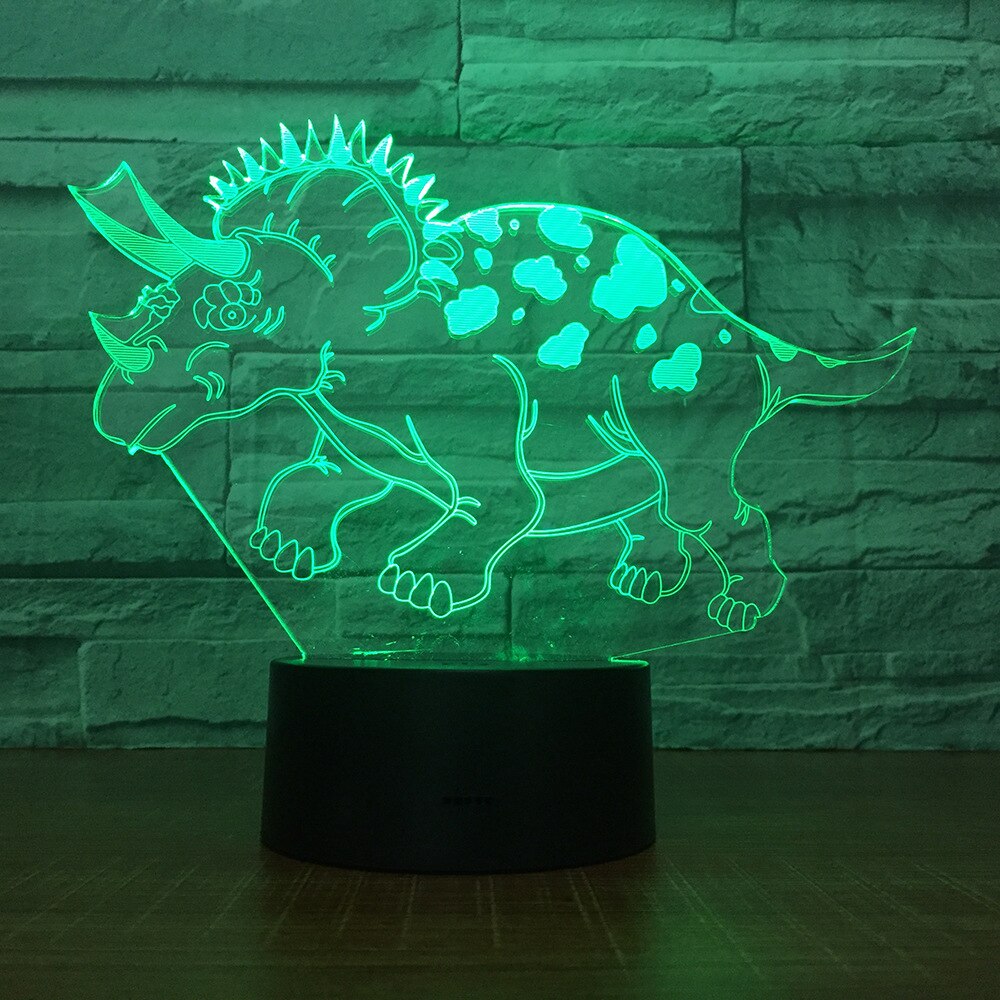 3D Light Dinosaur Design